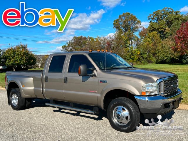 2004 FORD F350 DRW 4X4 LARIAT POWERSTROKE DIESEL LOW MILES MINT