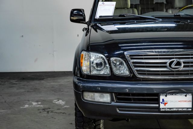 2004 Lexus LX 470 Mark Levinson 18" Alloys 33" R/T 3rd Row Texas SUV | Dallas, TX | East Dallas Diesel 2004 Lexus LX 470 Mark Levinson 18" Alloys 33" R/T 3rd Row Texas SUV | Dallas, TX | East Dallas Diesel