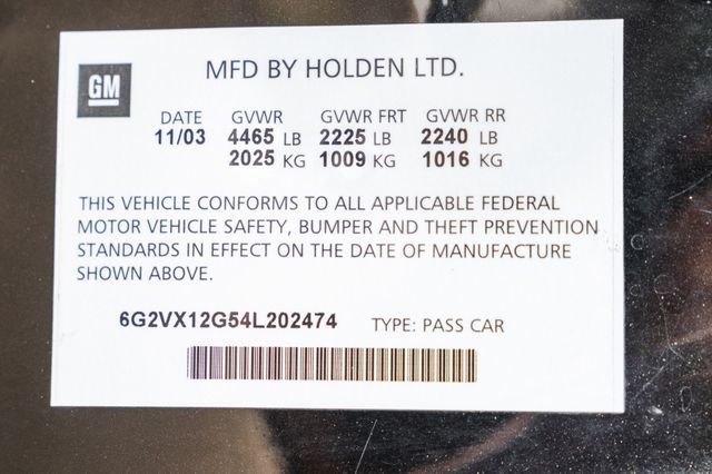 2004 Pontiac GTO 1-Owner | Addison, TX | Apex Auto Sports 2004 Pontiac GTO 1-Owner | Addison, TX | Apex Auto Sports