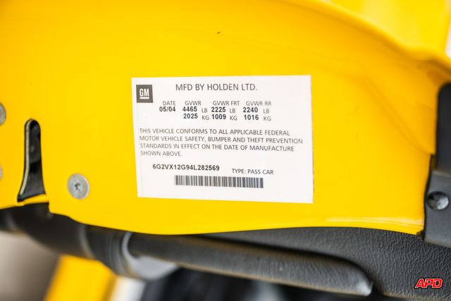 2004 Pontiac GTO  | Addison, TX | Apex Auto Sports