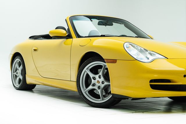 2004 Porsche 911 Carrera 996.2 Cabriolet 6-Speed in Speed Yellow | Carrollton, TX | Texas Hot Rides 2004 Porsche 911 Carrera 996.2 Cabriolet 6-Speed in Speed Yellow | Carrollton, TX | Texas Hot Rides