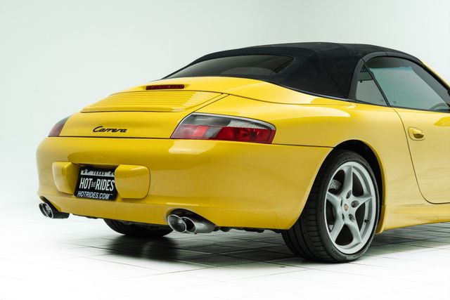 2004 Porsche 911 Carrera 996.2 Cabriolet 6-Speed in Speed Yellow | Carrollton, TX | Texas Hot Rides 2004 Porsche 911 Carrera 996.2 Cabriolet 6-Speed in Speed Yellow | Carrollton, TX | Texas Hot Rides