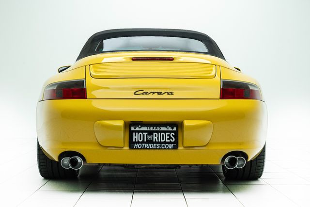 2004 Porsche 911 Carrera 996.2 Cabriolet 6-Speed in Speed Yellow | Carrollton, TX | Texas Hot Rides 2004 Porsche 911 Carrera 996.2 Cabriolet 6-Speed in Speed Yellow | Carrollton, TX | Texas Hot Rides