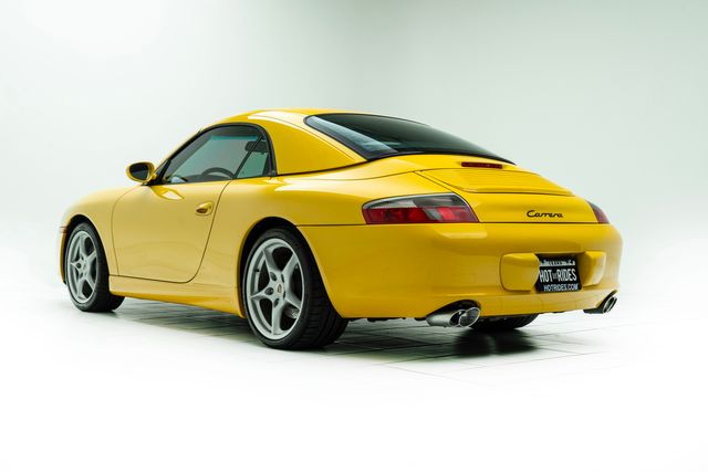 2004 Porsche 911 Carrera 996.2 Cabriolet 6-Speed in Speed Yellow | Carrollton, TX | Texas Hot Rides 2004 Porsche 911 Carrera 996.2 Cabriolet 6-Speed in Speed Yellow | Carrollton, TX | Texas Hot Rides