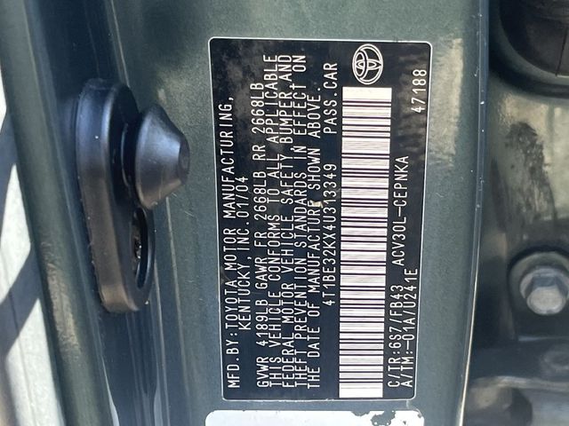 2004 Toyota Camry LE | Annapolis, MD | Annapolis Public Auto Auction