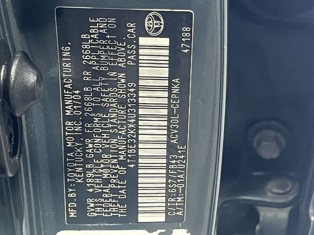 2004 Toyota Camry LE | Annapolis, MD | Annapolis Public Auto Auction 2004 Toyota Camry LE | Annapolis, MD | Annapolis Public Auto Auction