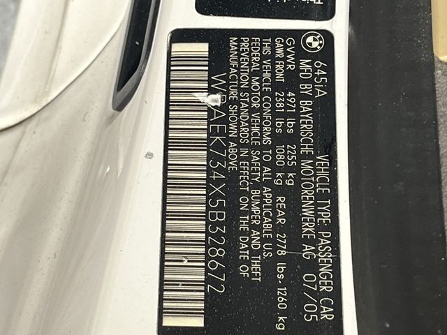 2005 BMW 6 Series 645Ci | Annapolis, MD | Annapolis Public Auto Auction 2005 BMW 6 Series 645Ci | Annapolis, MD | Annapolis Public Auto Auction