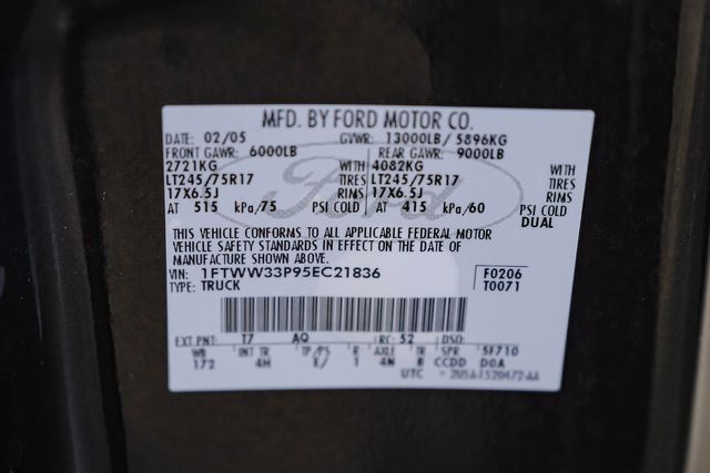 2005 Ford F-350 Super Duty Lariat FX4 Western Hauler 1 OWNER Low Miles | Dallas, TX | East Dallas Diesel 2005 Ford F-350 Super Duty Lariat FX4 Western Hauler 1 OWNER Low Miles | Dallas, TX | East Dallas Diesel