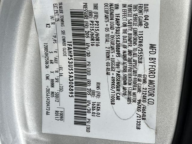 2005 Ford Taurus SE | Annapolis, MD | Annapolis Public Auto Auction