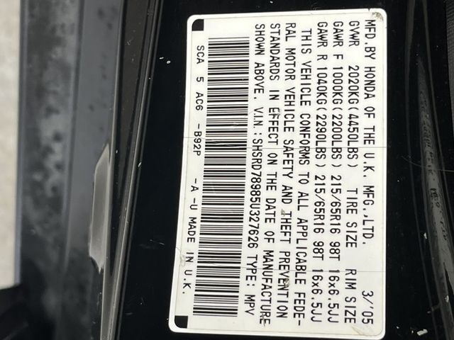 2005 Honda CR-V Special Edition | Annapolis, MD | Annapolis Public Auto Auction 2005 Honda CR-V Special Edition | Annapolis, MD | Annapolis Public Auto Auction