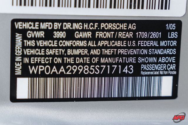 2005 Porsche 911 Carrera 2005 Porsche 911 Carrera