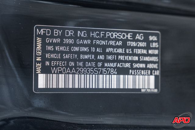 2005 Porsche 911 Carrera