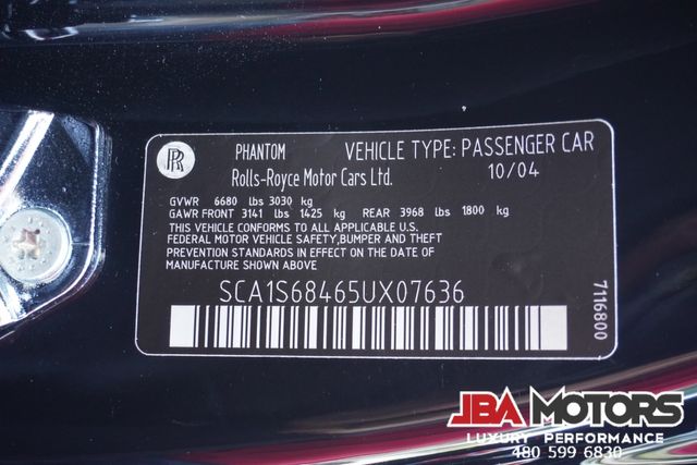 2005 Rolls-Royce Phantom Rear Curtains Picnic Tables Sunroof 22 Wheels | MESA, AZ | JBA MOTORS 2005 Rolls-Royce Phantom Rear Curtains Picnic Tables Sunroof 22 Wheels | MESA, AZ | JBA MOTORS