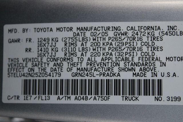 2005 Toyota Tacoma V6 4x4 | Phoenix, AZ | Arizona Classic Car Sales