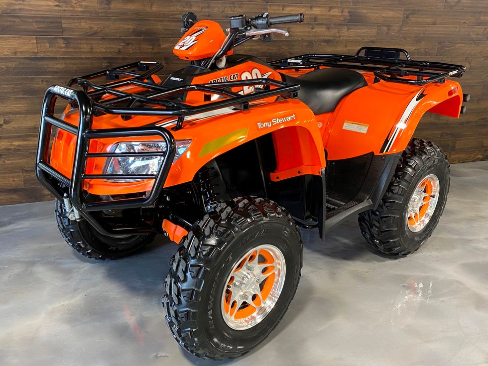 2006 Arctic Cat Atv 650 V 2 4x4 Le Tony Stewart Edition Collector Only 1 Mile Westville New Jersey King Of Cars And Trucks