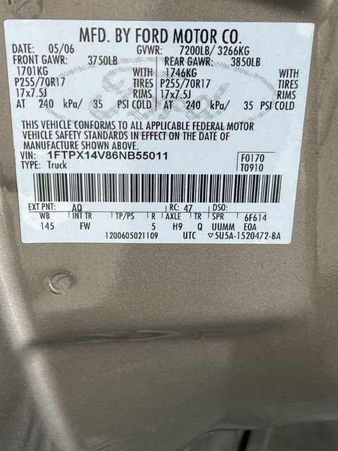 2006 Ford F-150  | Annapolis, MD | Annapolis Public Auto Auction