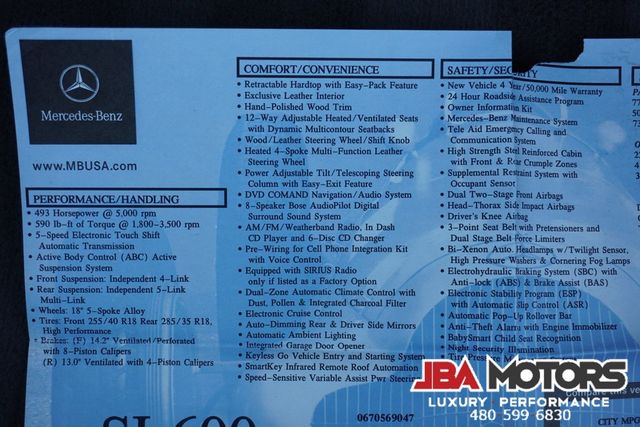 2006 Mercedes-Benz SL-Class SL600 SL 600 V12 Convertible with ONLY 80k MILES | MESA, AZ | JBA MOTORS 2006 Mercedes-Benz SL-Class SL600 SL 600 V12 Convertible with ONLY 80k MILES | MESA, AZ | JBA MOTORS