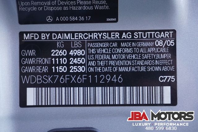 2006 Mercedes-Benz SL-Class SL600 SL 600 V12 Convertible with ONLY 80k MILES | MESA, AZ | JBA MOTORS 2006 Mercedes-Benz SL-Class SL600 SL 600 V12 Convertible with ONLY 80k MILES | MESA, AZ | JBA MOTORS