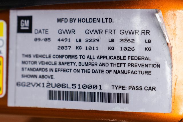 2006 Pontiac GTO  | Addison, TX | Apex Auto Sports