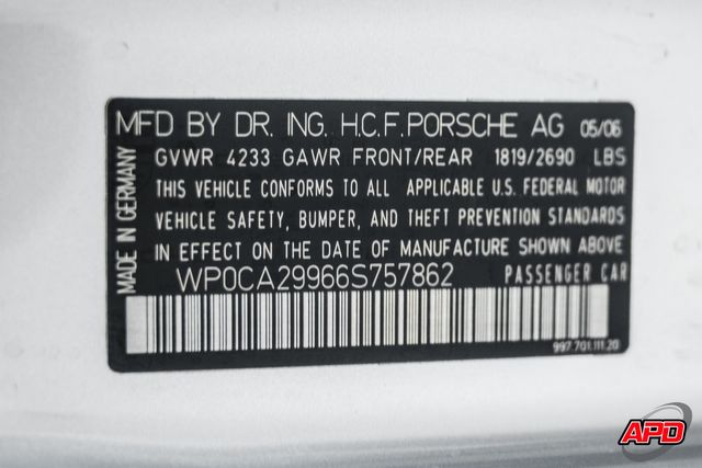 2006 Porsche 911 Carrera 4