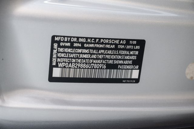 2006 Porsche Cayman S 2006 Porsche Cayman S