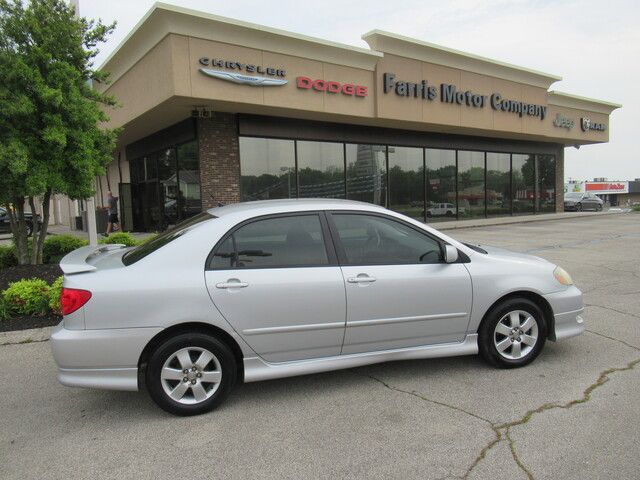 2006 Toyota Corolla 4dr Sdn S Manual