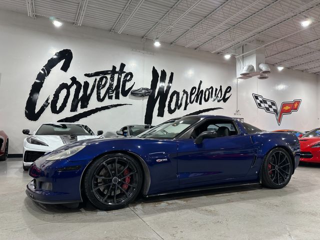 2007 Chevrolet Corvette Z06 2LZ NAV TT's Borla VR Black Chromes Skirts | Dallas, Texas | Corvette Warehouse 