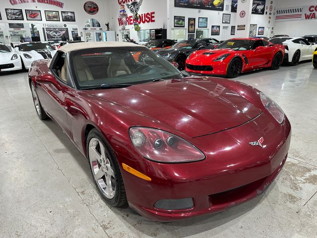 2007 Chevrolet Corvette CONV 3LT, F55, NAV, R8C, 6-SPEED, POLISHED | Dallas, Texas | Corvette Warehouse 