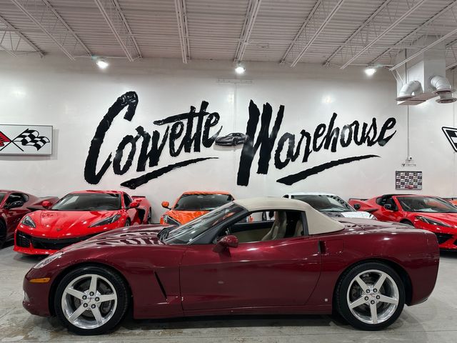 2007 Chevrolet Corvette CONV 3LT, F55, NAV, R8C, 6-SPEED, POLISHED | Dallas, Texas | Corvette Warehouse 