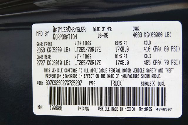2007 Dodge Ram 2500 MEGA CAB SLT | Carrollton, TX | Perfect Motorcars 2007 Dodge Ram 2500 MEGA CAB SLT | Carrollton, TX | Perfect Motorcars