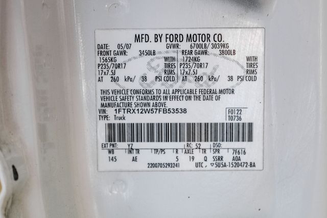 2007 Ford F-150 XL 2007 Ford F-150 XL