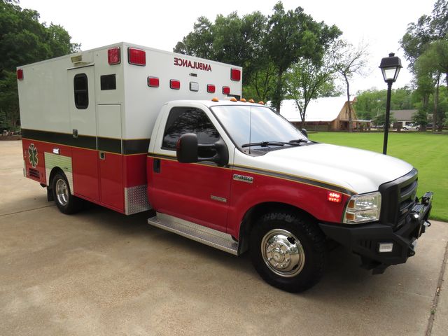 2007 Ford F-350 Ambulance w/Bulletproofed/Def Deleted Powerstroke Diesel