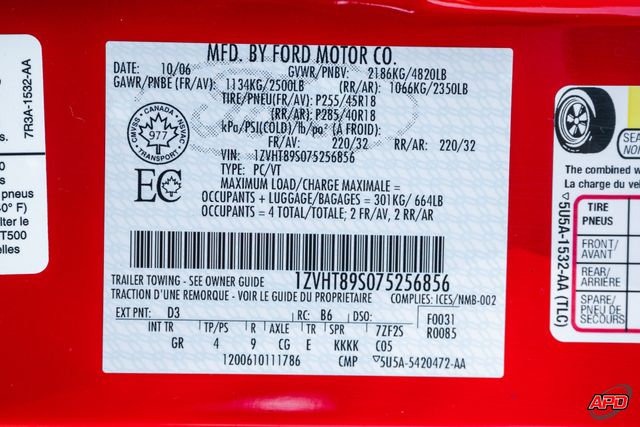 2007 Ford Shelby GT500 2007 Ford Shelby GT500