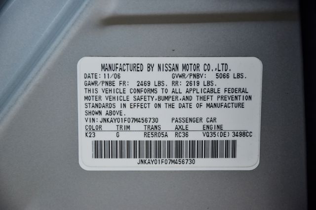 2007 Infiniti M35 x 2007 Infiniti M35 x