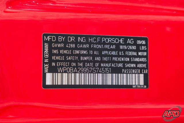 2007 Porsche 911 Targa 4 2007 Porsche 911 Targa 4