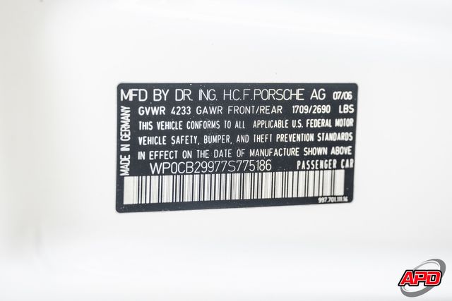 2007 Porsche 911 Carrera S 2007 Porsche 911 Carrera S