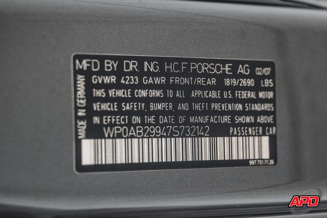 2007 Porsche 911 Carrera 4S