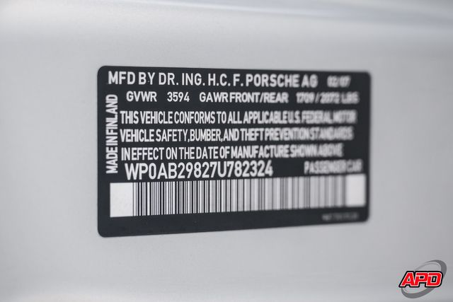 2007 Porsche Cayman S 2007 Porsche Cayman S