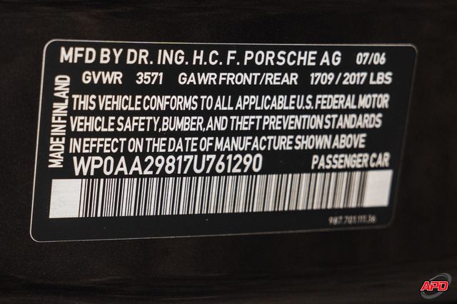 2007 Porsche Cayman 