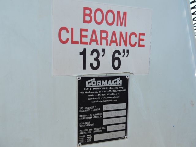 2007 Sterling Knuckle Boom Crane Flatbed Truck