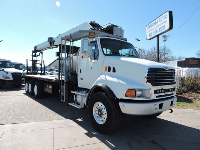 2007 Sterling Knuckle Boom Crane Flatbed Truck