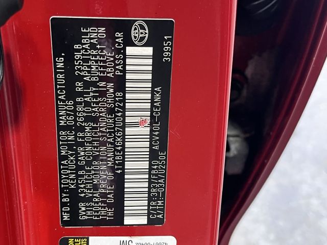 2007 Toyota Camry CE | Annapolis, MD | Annapolis Public Auto Auction