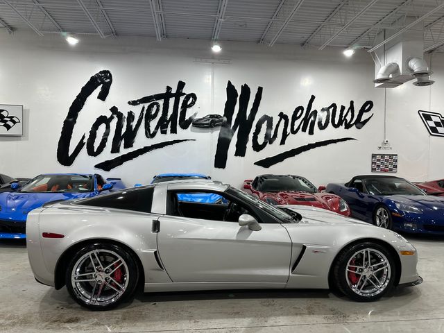 2008 Chevrolet Corvette Z06 2LZ, NAV, CF Splitter, Chromes, Only 41k | Dallas, Texas | Corvette Warehouse 