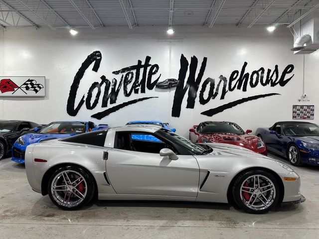 2008 Chevrolet Corvette Z06 2LZ, NAV, CF Splitter, Chromes, Only 41k | Dallas, Texas | Corvette Warehouse 