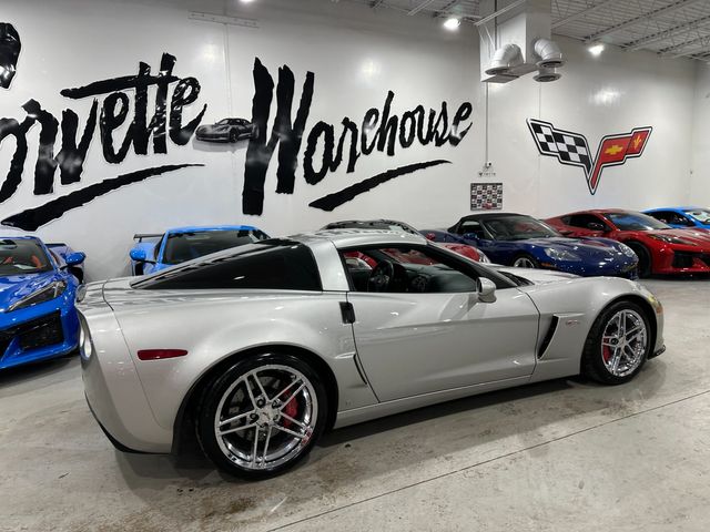 2008 Chevrolet Corvette Z06 2LZ, NAV, CF Splitter, Chromes, Only 41k | Dallas, Texas | Corvette Warehouse 