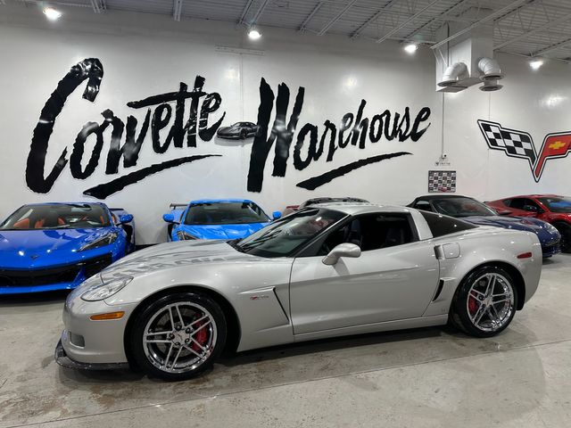 2008 Chevrolet Corvette Z06 2LZ, NAV, CF Splitter, Chromes, Only 41k | Dallas, Texas | Corvette Warehouse 