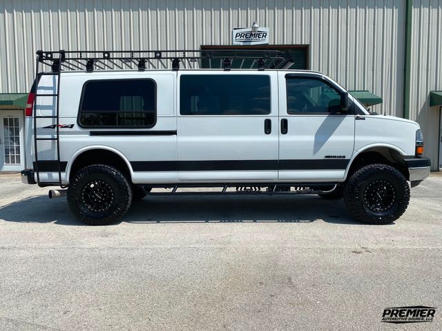 Lifted Chevy Van