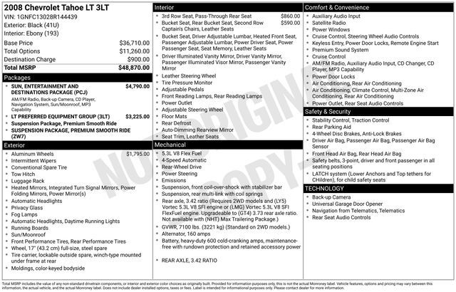 2008 Chevrolet Tahoe LT