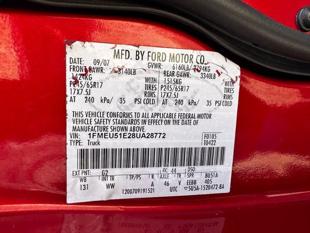 2008 Ford Explorer Sport Trac XLT