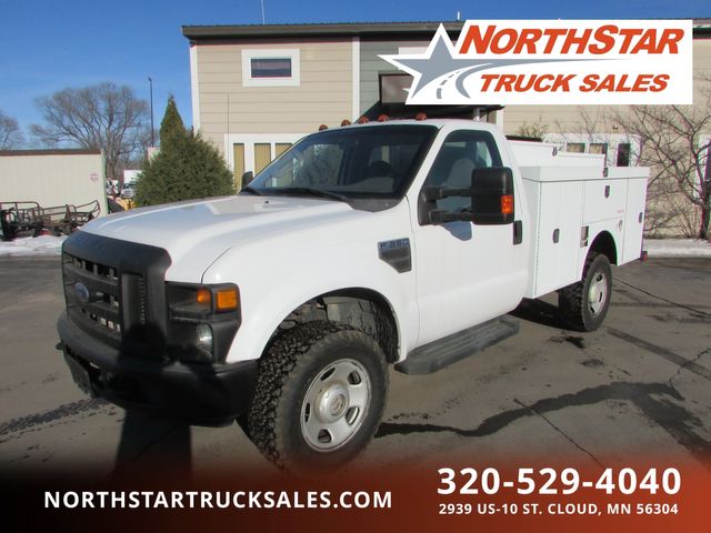 2008 F-350 4x4 9' Enclosed Service Utility  | St Cloud MN | NorthStar Truck Sales in St Cloud, MN 56304